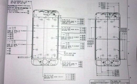 新iPhone设计图曝光：比iPhone 4S修长+4寸屏
